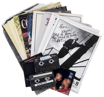 Suge Knight Collection of Tupac Shakur & Death Row Records Memorabilia Including Tupac Signed Photo (JSA)